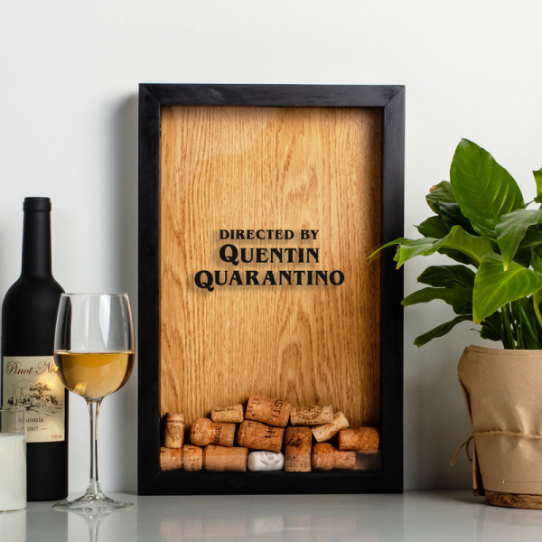 Копилка для винных пробок "Quentin Quarantino", фото 1, цена 950 грн