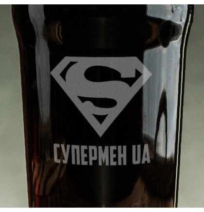 Бокал для пива "Супермен UA", фото 2, цена 290 грн
