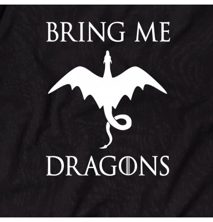 Футболка GoT "Bring me dragons" мужская, фото 2, цена 450 грн