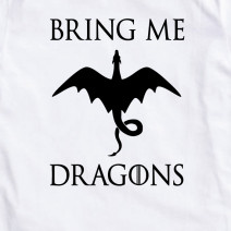 Футболка GoT "Bring me dragons" женская