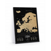 Скретч-карта "Black Europe"