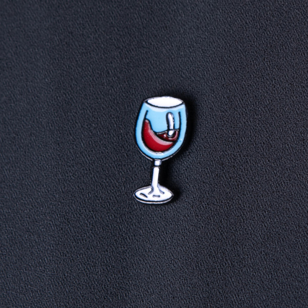 Значок "Бокал вина", фото 1, цена 130 грн