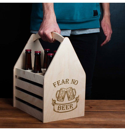 Ящик для пива "Fear no beer", фото 2, цена 990 грн