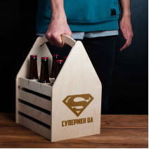 Ящик для пива "Супермен UA"