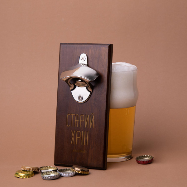 Открывалка для пива "Старий хрін", фото 1, цена 390 грн