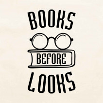 Экосумка "Books before looks"