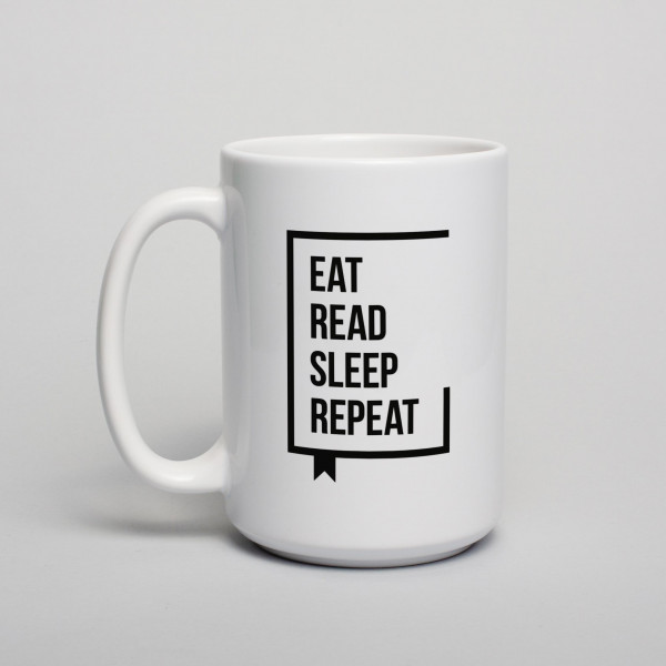 Кружка "Eat Read Sleep Repeat", фото 1, цена 220 грн