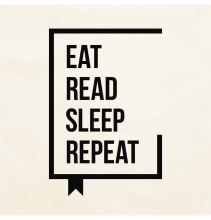 Экосумка "Eat Read Sleep Repeat", фото 4, цена 370 грн