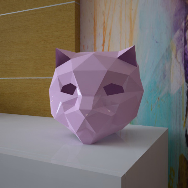 Бумажная маска "Кошка", фото 1, цена 400 грн