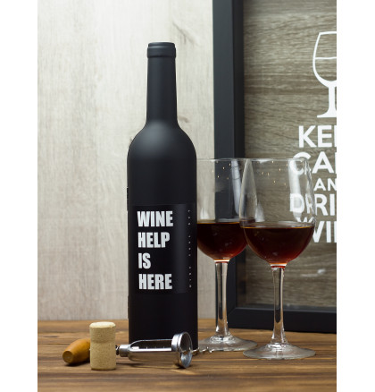 Набор принадлежностей "Бутылка вина" расширенный, фото 4, цена 580 грн
