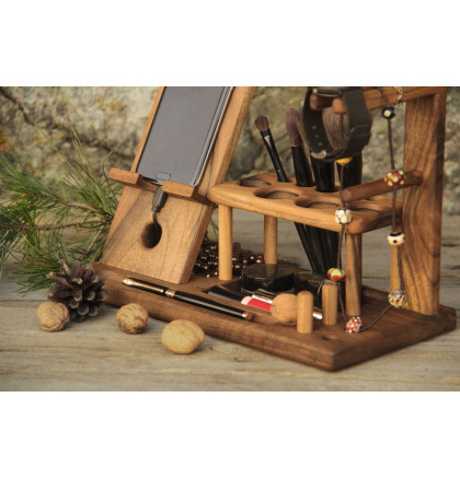 Женский органайзер для косметики из дерева, фото 4, цена 1100 грн