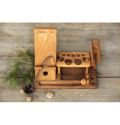 Женский органайзер для косметики из дерева, фото 3, цена 1100 грн