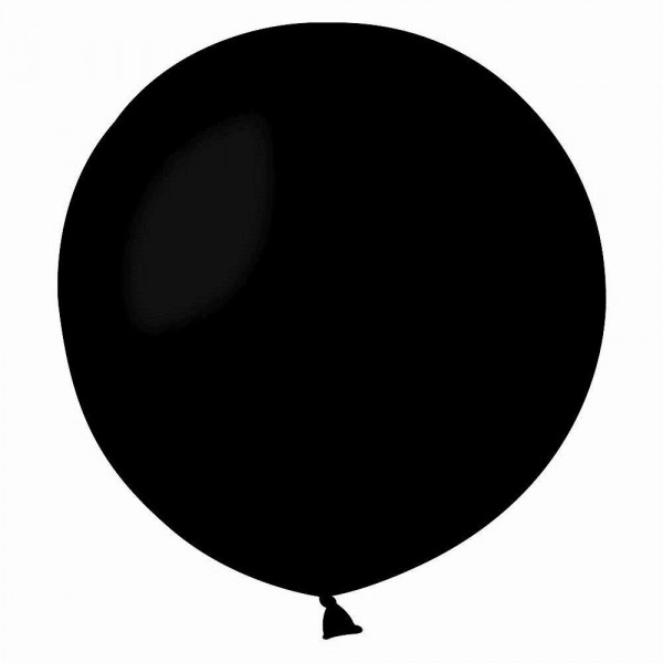 Шар мини-гигант пастель черный, фото 1, цена 90 грн